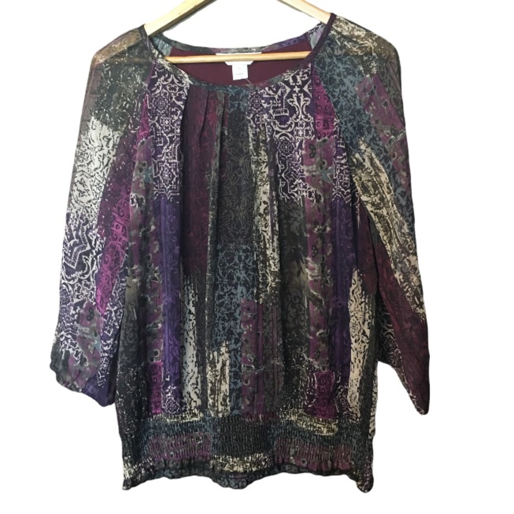 NWT! Christopher & Banks Blouse M